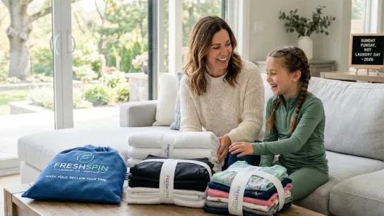 Why Oakville Families are Switching to Wash and Fold Services in 2026