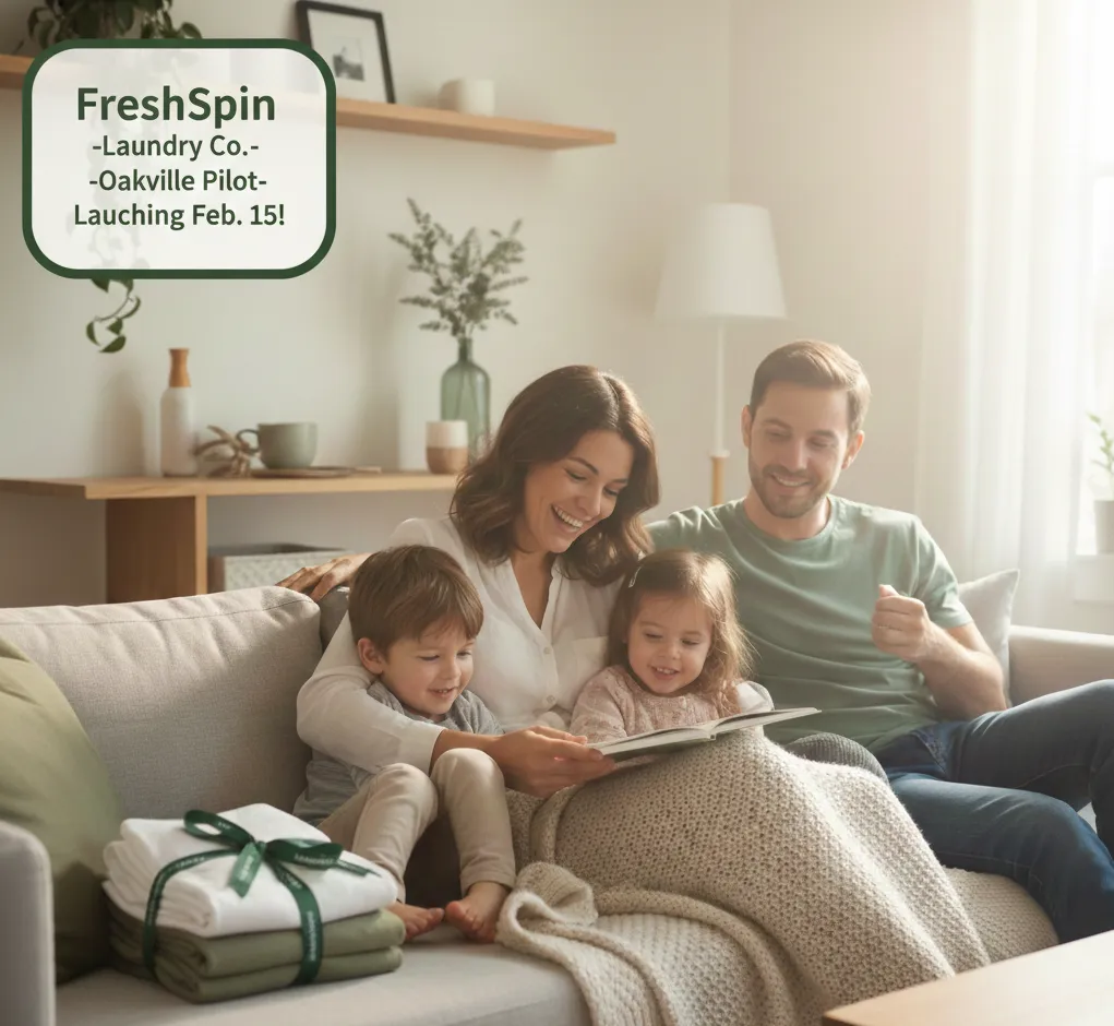Join the FreshSpin Pilot: Help Us Build Oakville’s Most Personal Laundry Service
