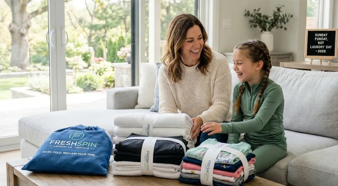 Why Oakville Families are Switching to Wash and Fold Services in 2026